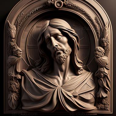 3D model st jesus (STL)